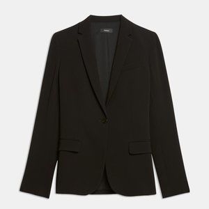 Theory Staple Blazer In Crepe